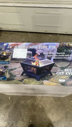 28” Americana heavy duty fire pit