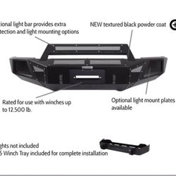 2015-2016 F150 Go Rhino Front Bumper