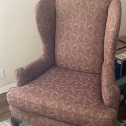 Vintage Wingback Chairs $100 Each