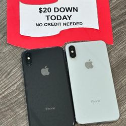 Apple IPhone X Unlocked - PAYMENTS AVAILABLE With $20 DOWN