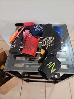 Lot of Assorted Neoprene Can Koozies