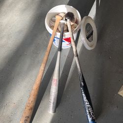 Baseball Bats And Balls 