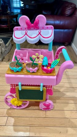 Disney Minnie Mouse Flower Cart