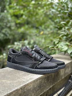Travis Scott x Air Jordan 1 Retro Low OG SP 'Black Phantom'