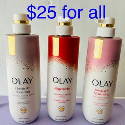 Olay Body Wash $25 For All