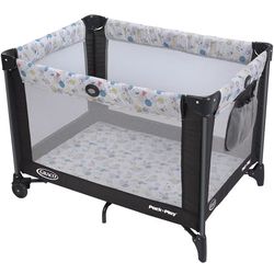 Graco Pack N Play portable playpen NIB carnival pattern