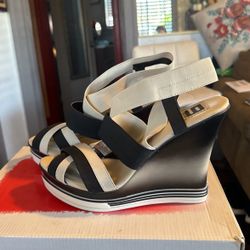 Nine West Open Toe Wedge