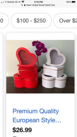 Floral boxes