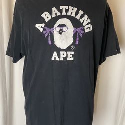 Vintage A Bathing Ape Bape LA Los Angeles 2008 Promo Shirt Mens XL (Extremely Rare Collectors Item!)