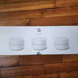 Google Mesh Wifi 3 Pack