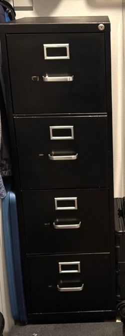 4 Drawer File Cabinet