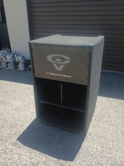 I got this only one cerwin vega subwoofer 18 inch passive LR36