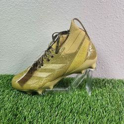 NWT Size 9.5 adidas Adizero Impact Gold Disney Men Football Cleats Jafar JP9955