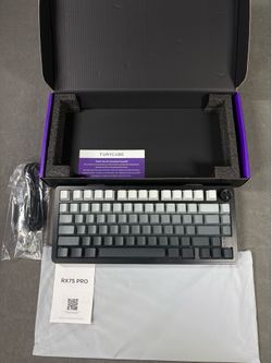 Mechanical Keyboard RX75/ Gradient Light Gray->Black