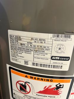 Rheem Water Heater 50gal