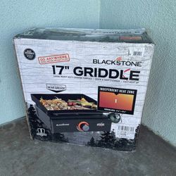 Blackstone Adventure Ready Single Burner 17” Tabletop Griddle with Non Slip Feet