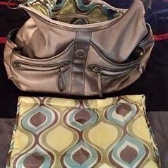 Carters Baby Diaper Bag With Matching Changing Pad