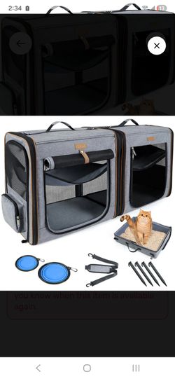 Pet carrier kennel