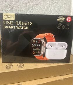 Okpu USE-Ultra18 Smart Watch Bundle