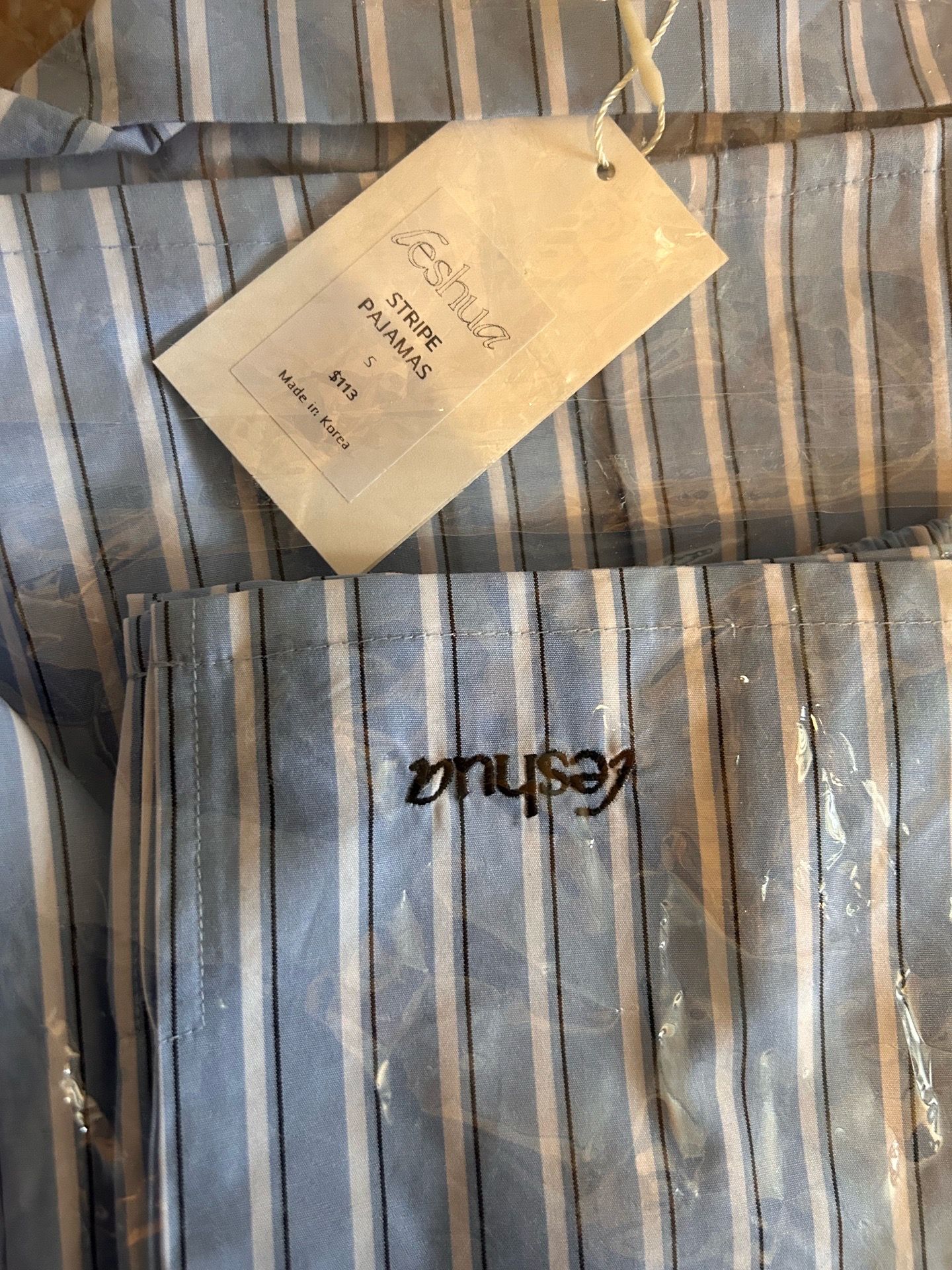Leshua stripe pajamas