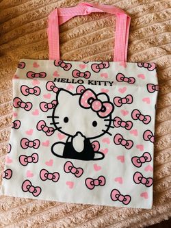 Hello kitty tote bag