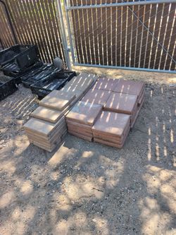 56 Concrete Patio Pavers – 12" x 12" x 2"