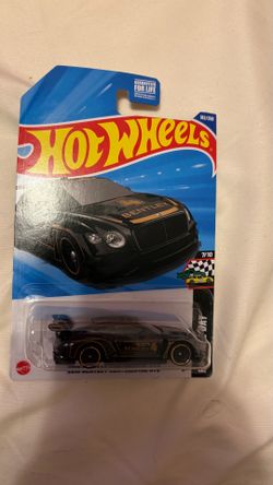 Hot Wheels Bentley Continental GT3 black new in package