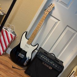 Fender Squier 51 And Line 6 Amp