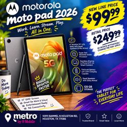 New Moto pad 2026