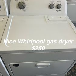 Nice Whirlpool Gas Dryer 
