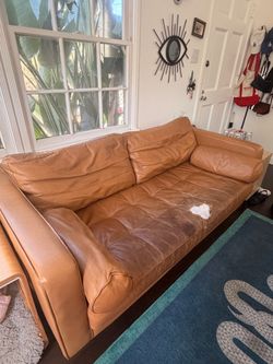 Free Leather Couch