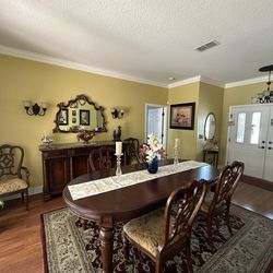 Thomasville Dining Table and Buffet server