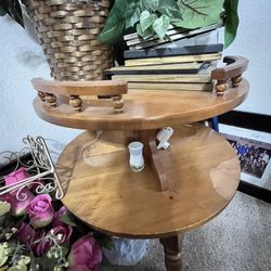 Two-Tier Round Table