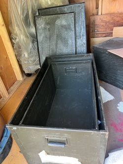 Military storage boxes