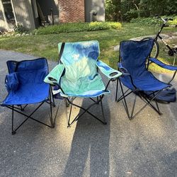 Folding Yard, Field Or Beach Chairs