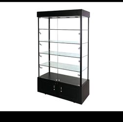 Black Light Tower W/ Base Storage. 