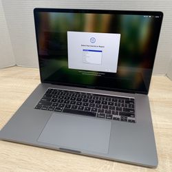 $450, 16” MacBook Pro (2019, Touch Bar), 6-Core i7, 16GB RAM, 512GB SSD, $2551 org. retail
