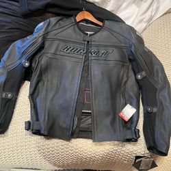 Leather Motorcycle Jacket