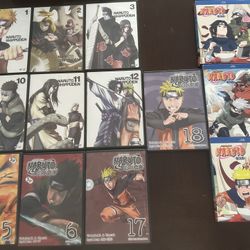 Naruto/Naruto Shippuden Blu-ray/DVD Anime 