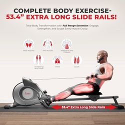 Magnetic Rowing Machine - Sunny $80 (like new)