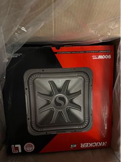 Brand New Kicker 15” L7 + Vented Sub Box