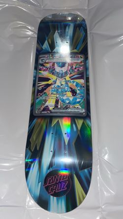 Santa Cruz x Pokémon Dragapult ex Skateboard Deck