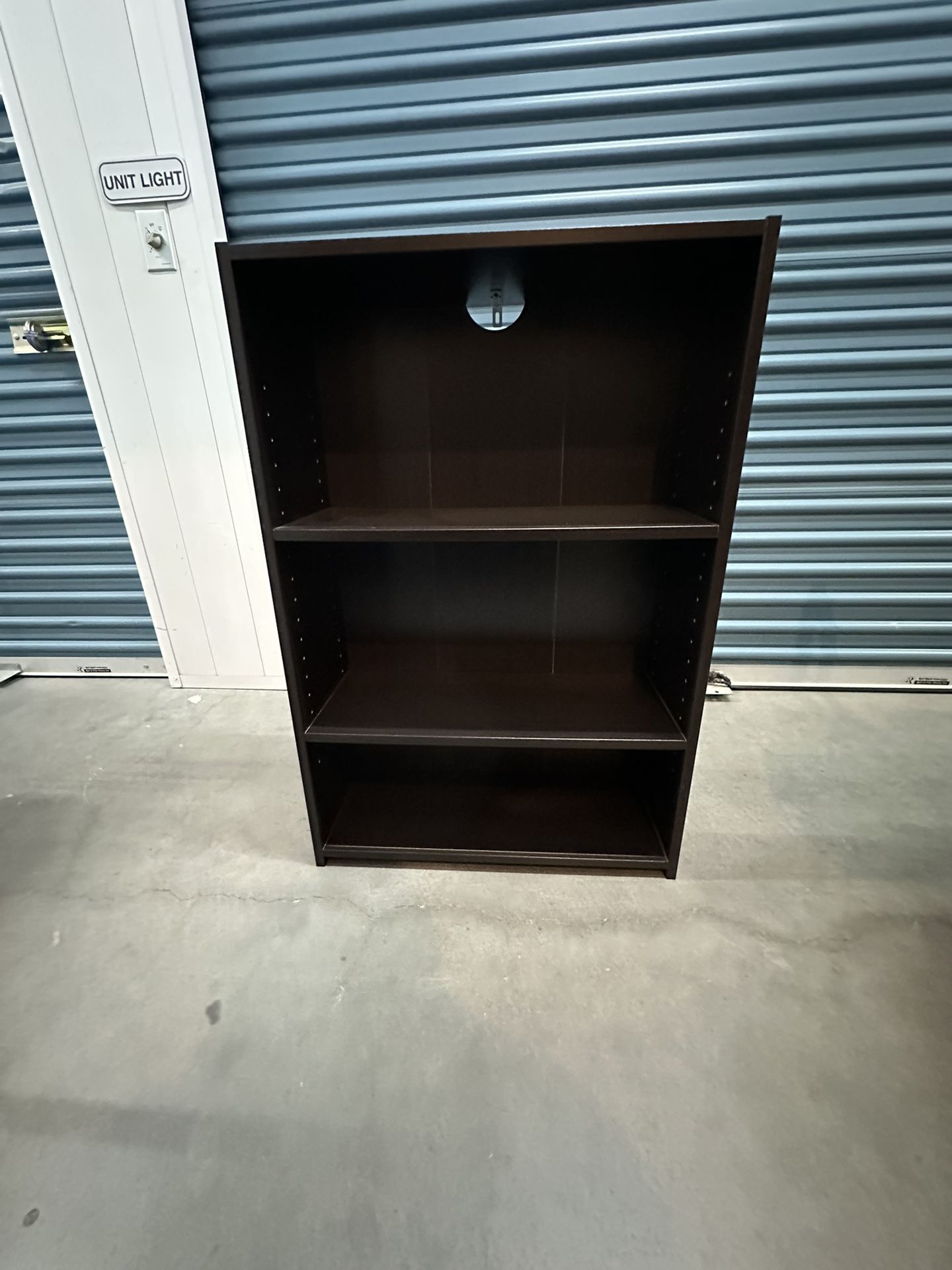 3-Shelf Bookcase with Adjustable Shelves