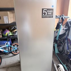 Danby Designer 8.5 cu. ft. Upright Freezer in Stainless Steel