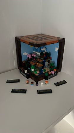 Minecraft Crafting Table Lego