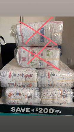 Brand new sealed variety diaper sizes
