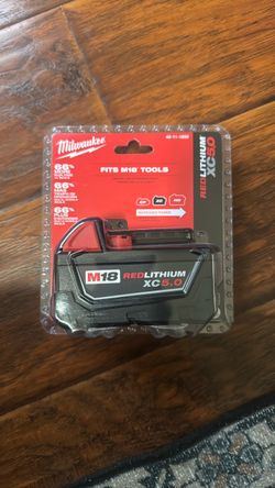 Milwaukee M18 RedLithium XC5.0 Battery