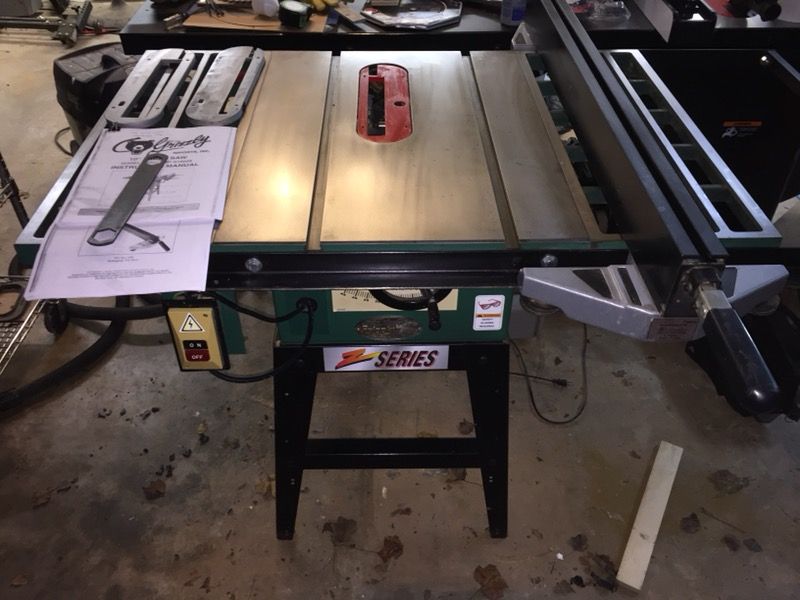 Grizzly 1022Z 2hp, 10” Table Saw