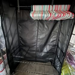 Heavy Duty Garment Rack with Protective Cover 