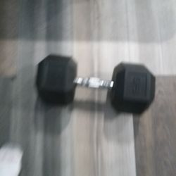Single Dumbbell Used But In Perfect Condition 